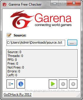 Garena Free Checker