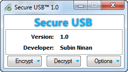 USB Encrypt/Decrypt