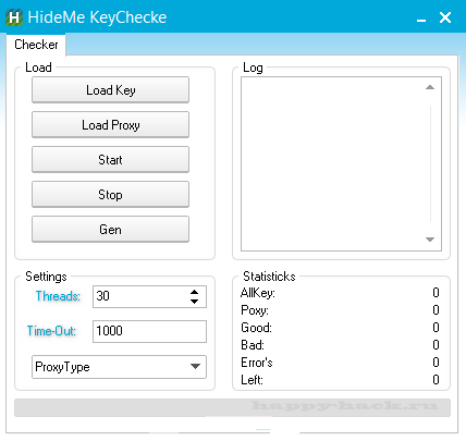HideMe Key Checker